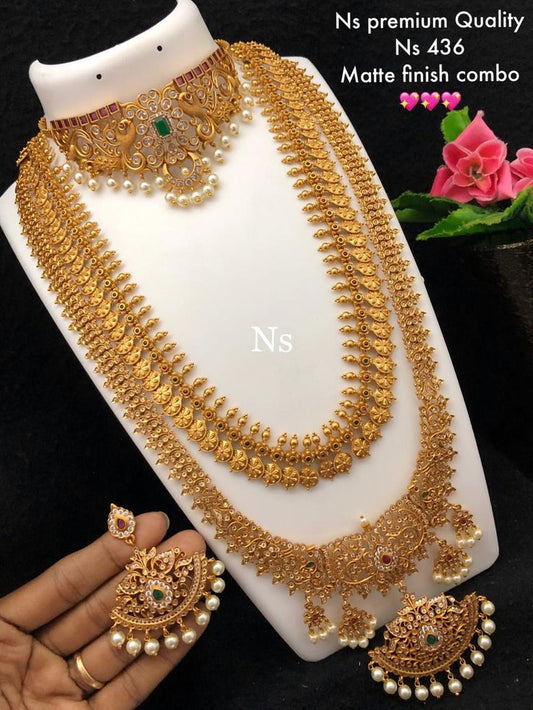 Buy 1 Necklace Set, Get 1 FREE – A Timeless South Indian Treat