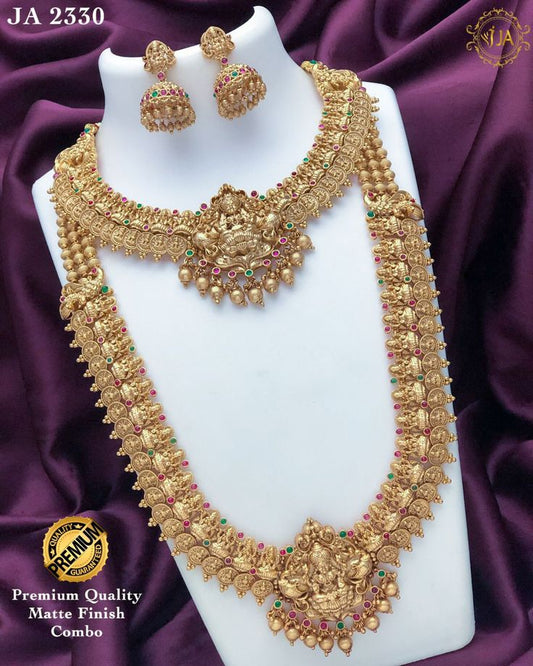 Buy 1 Necklace Set Get 1 Absolutely FREE With Stylish Work